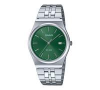 Casio Gents Standard Collection Green Dial Stainless Steel Watch