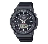 Casio Gents Standard Tough Solar Black Resin Strap Solar Watch