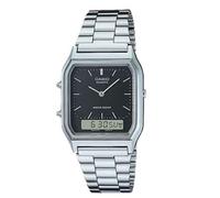 Casio Gents Steel Black Duo Dis Watch AQ-230A-1DMQYES