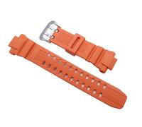 CASIO Genuine Orange Watch strap Leather Band 10370830 for GW-3000M-4A