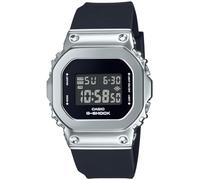 Casio GM-S5600 Metal Covered LED Wristwatch, multicolor (black / silver), strap