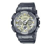 Casio GMAS120GS-8A Women's G-Shock Analogue Digital Watch - Transparent/Grey