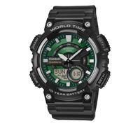 Casio AEQ-110W-3A2VEF Green Face Series Quartz Watch