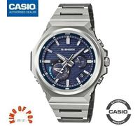 Casio G-Shock G-Steel GST-B1000D-2AER Silver/Blue Watch with Bluetooth Connection