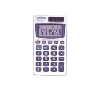 Casio Handheld Pocket Calculator Basic Silver (HS-85TE-SB-UH)