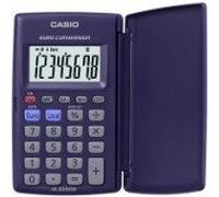 Casio HL-820VER 8 Digit Pocket Calculator with Euro Conversion Blue