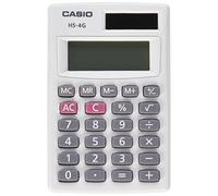 Casio HS-4G Handheld Solar Calculator
