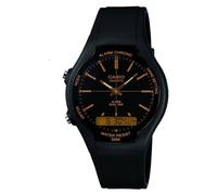 Casio Hybrid Display Black Dial / Black Resin Strap AW-90H-9EVEF Watch