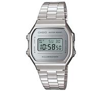 Casio Iconic Wrist Watch Digital Silver A168WEM-7EF