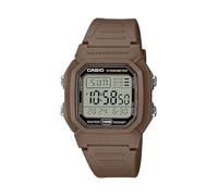 Casio Illuminator 10-Year Battery Digital Watch W-800H-5AVCF, Brown, Modern