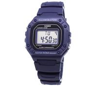 Casio Illuminator Digital Alarm Chronograph Backlight W-218H-2AV 50M Mens Watch