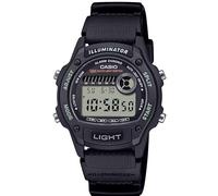 Casio Illuminator | W220H Series | LED Backlight | Alarm | Chronograph | Digital Watch | Black/Black