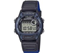 Casio Illuminator | W220HF Series | LED Backlight | Alarm | Chronograph | Digital Watch | Black/Blue