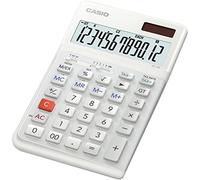 CASIO JE-12E-WE Compact Ergonomic Desk Calculator 12-Digit