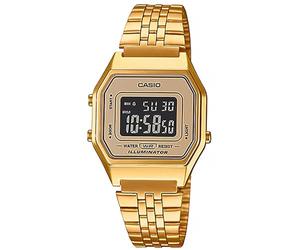 Casio LA-680WGA-9B - Clock with Quartz Movement, for Women, Gold Colour