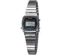 casio LA670WA-1DF Women's Digital Wrist Watch Silver Color Bracelet