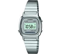 Casio LA670WA-7 Unisex Digital Watch Silver Stainless Steel Vintage - New UK