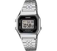 Casio - LA680WA-1D - Vintage - Women's Watch - Digital Quartz - LCD Dial - Grey Steel Strap, LCD/Grey, Bracelet