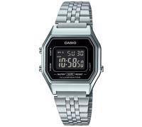 Casio Women's Digital Watch with Stainless Steel Bracelet LA680WA-1B