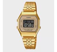 Casio LA680WGA-9B | Vintage Gold-Tone Digital Women's Watch with Stainless Steel