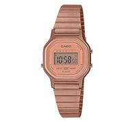 Casio Ladies 26.00mm Quartz Watch with Rose Digital dial and Rose Gold Metal Bracelet Strap LA-11WR-5AEF
