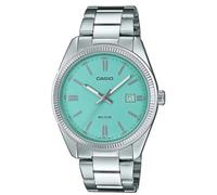 Casio Ladies 39.00mm Quartz Watch with Blue Analogue dial and Silver Metal Bracelet Strap MTP-1302PD-2A2VEF