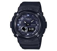 Casio Ladies 47.00mm Quartz Watch with Black Analogue - Digital dial and Black Plastic/Resin Strap Strap BGA-280-1AER
