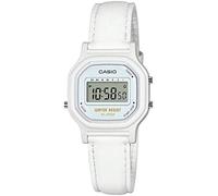 Casio Ladies Adult Digital Watch with Leather Strap LA11WL/7A