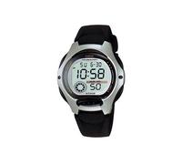 Casio Ladies Digital Black Rubber Strap Watch - LW-200-1AVDF