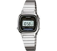 Casio Ladies digital with stainless steel wrist watch LA670W