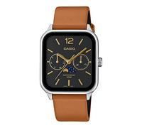 Casio Leather Analog Black Dial Men Watch-Mtp-M305L-1Avdf, Bandcolor-Brown, Black, Retro