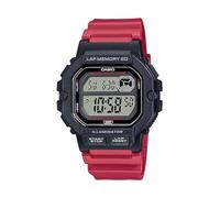 Casio LED Illuminator 10-Year Battery Men's Digital Sports Watch 60-Lap Memory Model: WS-1400H-4AV, Black (WS1400H-4AV), Red, Sport