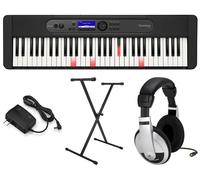 Casio LK-S450 Premium Keyboard Pack with Stand, AC Adapter and Headphones