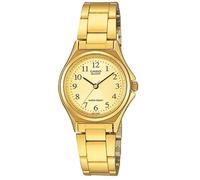 Casio LTP-1130N-9B Women's Gold Tone Analogue Quartz Watch | Water resistant gold strap