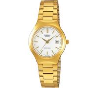 Casio LTP-1170N-7A Women's Gold-Tone Quartz Watch | Date Display, Water Resistant