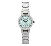 CASIO LTP-1177A-3A | Women's Analog Stainless Steel Watch | Green Dial | Water R