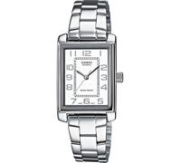 Casio LTP-1234PD-7BEG Timeless Collection 21mm 1ATM Quartz Unisex White Silver