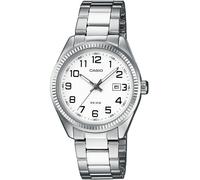 Casio LTP-1302PD-7BVEG Timeless Collection 30mm 5ATM Quartz Unisex White Silver