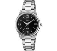 Casio LTP-1303DD-1AV Women's Standard Stainless Steel Roman Black Dial 3-Hand Analog Watch