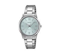 Casio LTP-1303DDD-2AV Women's Standard Stainless Steel Roman Blue Dial 3-Hand Analog Watch