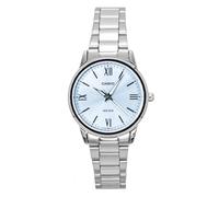 Casio LTP-1303DDD-2AV Women's Standard Stainless Steel Roman Blue Dial 3-Hand Analog Watch