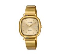Casio LTP-B166G-9AVEF Classic Analogue Square Dial Gold-Tone Bracelet Watch