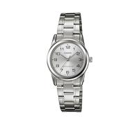 Casio LTP-V001D-7B Women's Standard Stainless Steel Silver Easy Reader Dial 3-Hand Analog Watch
