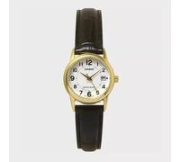 Casio LTP-V002GL-7B | Classic Quartz Women's Wristwatch with Leather Band