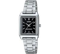 Casio LTP-V007D-1EUDF Wristwatch, Silver/Black, Modern