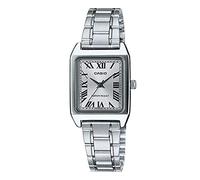 CASIO LTP-V007D-7B Casio Standard Chippokashi Wristwatch, Women's, Quartz, Brass, Stainless Steel, Metal, Silver