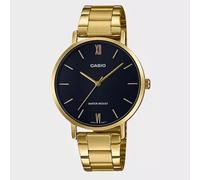 Casio LTP-VT01G-1B | Classic Quartz Women's Wrist Watch, Gold-Tone Stainless Ste