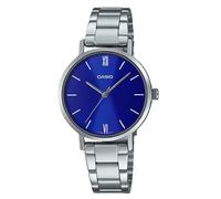 Casio LTP-VT02D-2A | Elegant Blue Dial | Stainless Steel | Women's Classic Analo