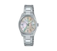 Casio LTP1302DS-4AV Women's Standard Stainless Steel Pink MOP Dial Analog Date Watch