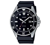 Casio Timeless MDV-107-1A1VEF - Man - 45 mm - Analogue - Quartz - Mineral Glass Black 22 mm